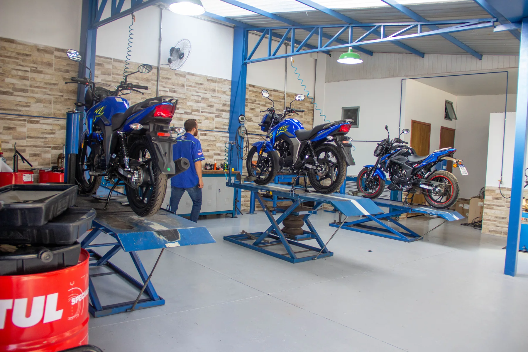 Oficina especializada da Benaz Motos